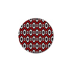 Decorative Pattern Golf Ball Marker (4 Pack) by Valentinaart