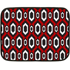 Decorative Pattern Fleece Blanket (mini)