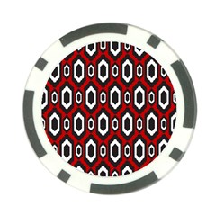 Decorative Pattern Poker Chip Card Guard (10 Pack) by Valentinaart