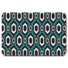 Decorative Pattern Large Doormat  by Valentinaart