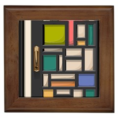 Door Stained Glass Stained Glass Framed Tiles by Pakrebo