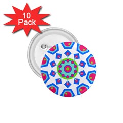 Mandala Geometric Design Pattern 1 75  Buttons (10 Pack) by Pakrebo