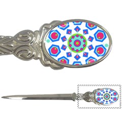 Mandala Geometric Design Pattern Letter Opener by Pakrebo