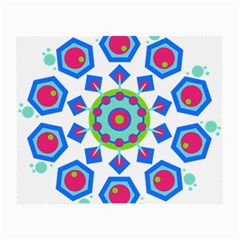 Mandala Geometric Design Pattern Small Glasses Cloth (2-side) by Pakrebo