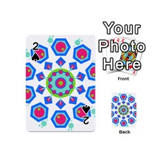 Mandala Geometric Design Pattern Playing Cards 54 (mini) by Pakrebo