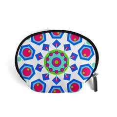 Mandala Geometric Design Pattern Accessory Pouch (small) by Pakrebo