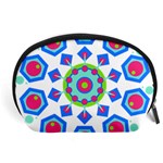 Mandala Geometric Design Pattern Accessory Pouch (Large) Front