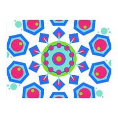 Mandala Geometric Design Pattern Double Sided Flano Blanket (mini)  by Pakrebo