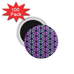 Geometric Patterns Triangle Seamless 1 75  Magnets (100 Pack)  by Pakrebo