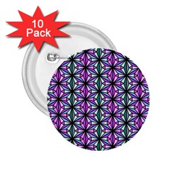 Geometric Patterns Triangle Seamless 2 25  Buttons (10 Pack)  by Pakrebo