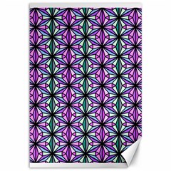 Geometric Patterns Triangle Seamless Canvas 12  X 18  by Pakrebo