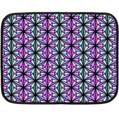 Geometric Patterns Triangle Seamless Fleece Blanket (mini) by Pakrebo