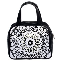 Mandala Kaleidoscope Arts Classic Handbag (two Sides) by Pakrebo