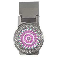 Mandala Geometric Pattern Shapes Money Clips (cz) 