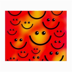 Smile Smiling Face Happy Cute Small Glasses Cloth by Pakrebo