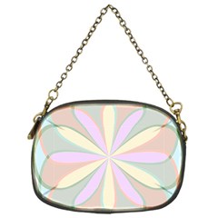 Flower Stained Glass Window Symmetry Chain Purse (one Side) by Pakrebo