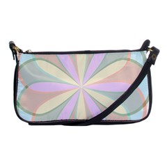 Flower Stained Glass Window Symmetry Shoulder Clutch Bag by Pakrebo