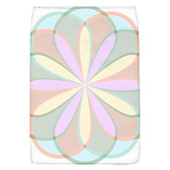 Flower Stained Glass Window Symmetry Removable Flap Cover (l) by Pakrebo