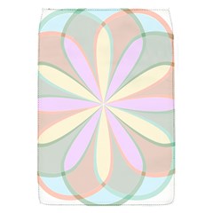 Flower Stained Glass Window Symmetry Removable Flap Cover (s) by Pakrebo