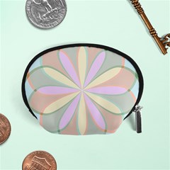 Flower Stained Glass Window Symmetry Accessory Pouch (small) by Pakrebo