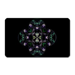 Fractal Fractal Art Texture Magnet (rectangular) by Pakrebo