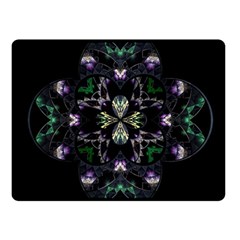 Fractal Fractal Art Texture Fleece Blanket (small) by Pakrebo