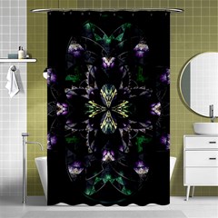 Fractal Fractal Art Texture Shower Curtain 48  X 72  (small)  by Pakrebo