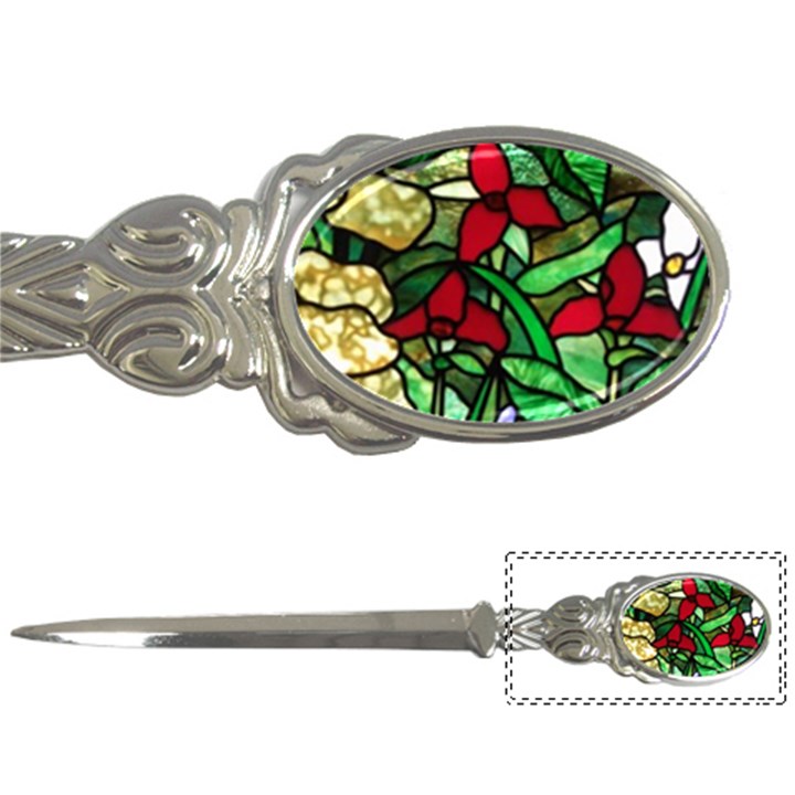 Stained Glass Art Window Church Letter Opener