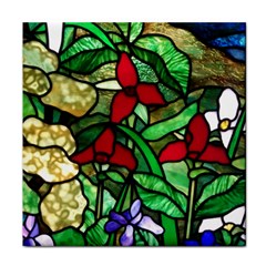 Stained Glass Art Window Church Face Towel