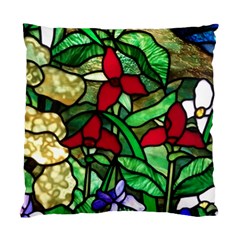 Stained Glass Art Window Church Standard Cushion Case (two Sides) by Pakrebo