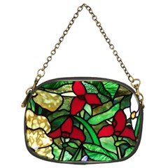 Stained Glass Art Window Church Chain Purse (two Sides) by Pakrebo