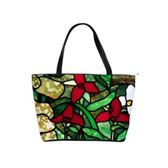 Stained Glass Art Window Church Classic Shoulder Handbag by Pakrebo