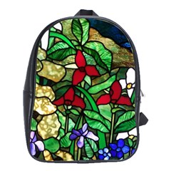 Stained Glass Art Window Church School Bag (large) by Pakrebo