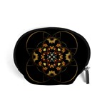 Fractal Stained Glass Ornate Accessory Pouch (Small) Front