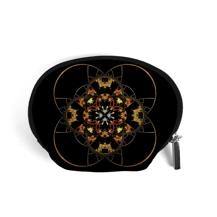 Fractal Stained Glass Ornate Accessory Pouch (Small)