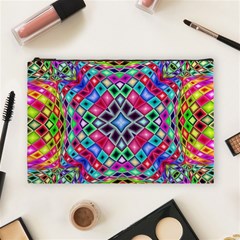 Kaleidoscope Pattern Sacred Geometry Cosmetic Bag (large) by Pakrebo