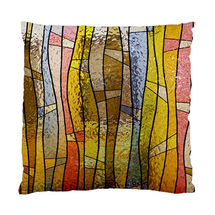 Stained Glass Window Colorful Standard Cushion Case (Two Sides)