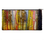 Stained Glass Window Colorful Pencil Cases Back