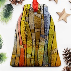 Stained Glass Window Colorful Ornament (bell)