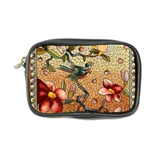 Flower Cubism Mosaic Vintage Coin Purse by Pakrebo