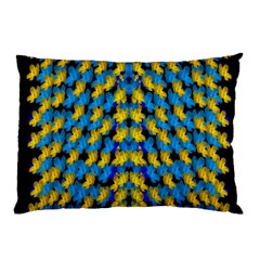 Flowers Coming From Above Ornate Decorative Pillow Case (two Sides) by pepitasart