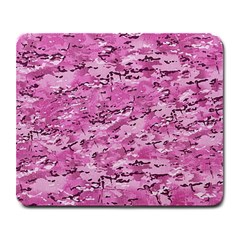 Pink Camouflage Army Military Girl Large Mousepads by snek