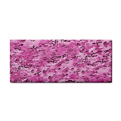 Pink Camouflage Army Military Girl Hand Towel