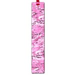 Pink Camouflage Army Military Girl Large Book Marks Front