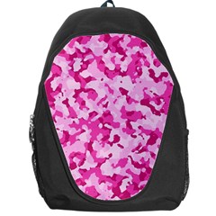 Standard Pink Camouflage Army Military Girl Funny Pattern Backpack Bag by snek