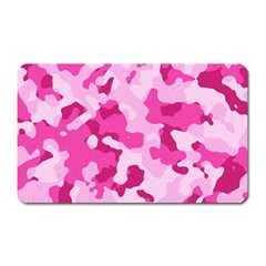 Standard Pink Camouflage Army Military Girl Magnet (rectangular) by snek