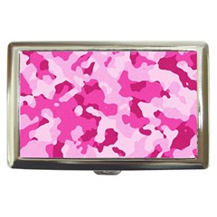 Standard Pink Camouflage Army Military Girl Cigarette Money Case by snek