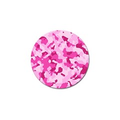 Standard Pink Camouflage Army Military Girl Golf Ball Marker (4 Pack) by snek