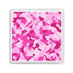 Standard Pink Camouflage Army Military Girl Memory Card Reader (square) by snek