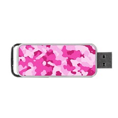 Standard Pink Camouflage Army Military Girl Portable Usb Flash (one Side) by snek